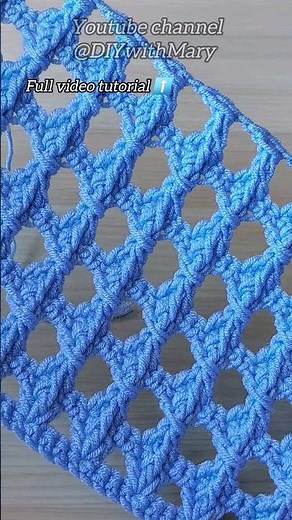 How to crochet Easy/Lace Stitch!STEP-BY-STEP video description!