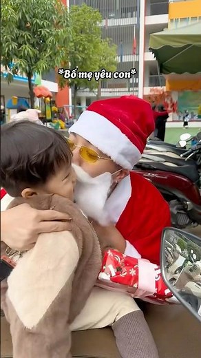 ÔNG GIÀ NOEL CỦA CON 😊 #suonsochomie #conlasuonthui #shortvideo #daily