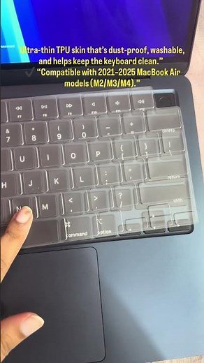 Your Laptop Keyboard Is Dirtier Than You Think 😬 | Easy Fix #LaptopKeyboard#keyboardcover