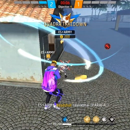 1 vs 4 Clutch Like ES Govind 🔥 | Pro Tips & Tricks | Free Fire #freefire #shorts