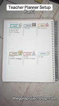 Plum Paper Teacher Planner Setup: Part 1 #plumpaper #teacherplanner #backtoschool