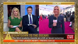 Sunrise is the only Australian breakfast TV show on the red carpet for the Oscars! Sonia Kruger and Nelson Aspen are live from 5:30am, with the awards on Channel 7 from 12pm. More on this story: https://7news.link/3breMdg | Sunrise