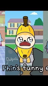 Wolf and Dolphin's funny animation | compilation of short animations