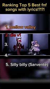 Ranking Top 5 Best fnf songs (part 5)