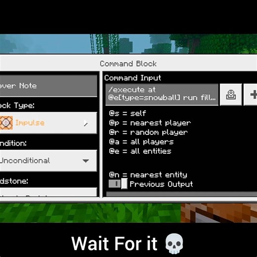 I Broke Minecraft With Snowballs 💀😱 (Dangerous Command 🤯) #shorts