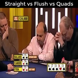 98K views · 318 reactions | Straight vs Flush vs Quads | Poker Club | Facebook