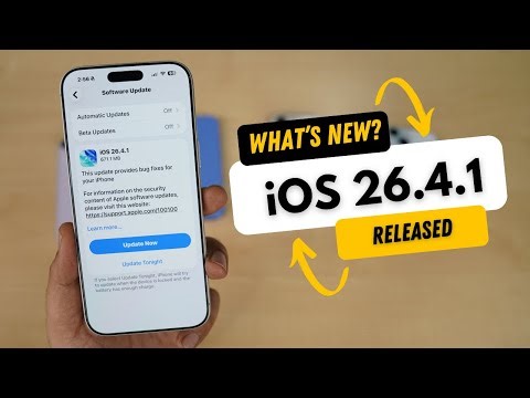 iOS 26.4.1 Released | What's New?