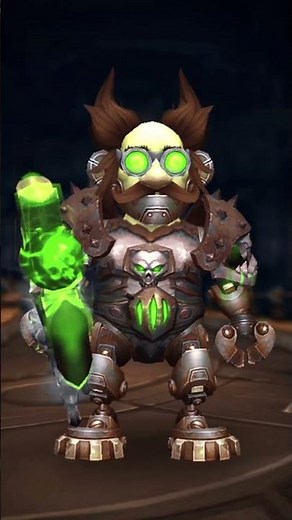 mechagnome of the fel #wow #worldofwarcraft #warcraft