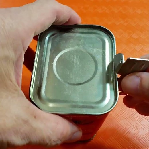 What if Lost Key to Open Canned Corned Beef (Military Can Opener works)
