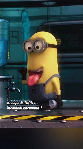 Why do Minions wear glasses?