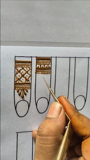 Finger Mehndi Design | Simple And Easy Finger Design #mehndi