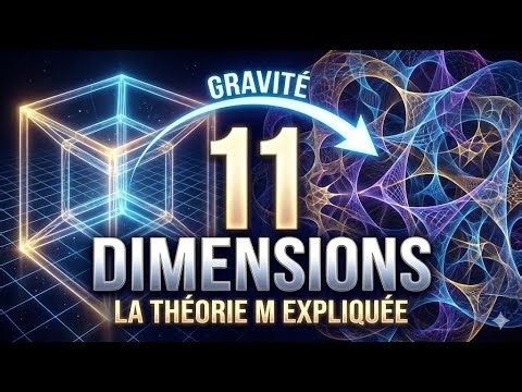 11 Dimensions : Pourquoi l'Univers NEUT DOIT Pas en Avoir 4 ! (La Théorie M Expliquée)