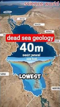 The Dead Sea Is Dying… and Revealing Something Terrifying.#naturedocumentary #geology#EarthMysteries