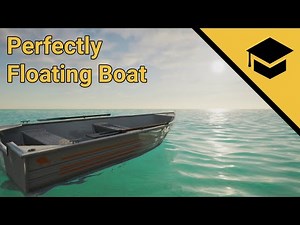 UE4 Perfectly Floating Boat - Tutorial - Unreal Engine Water System 4.26.1