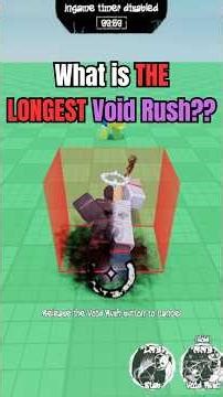 Longest Void Rush in Forsaken!! #roblox #forsaken #robloxforsaken #janedoe #forsakenroblox