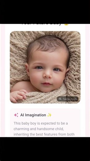🍼 What would your future baby look like? Try BabyGen AI! 👶✨