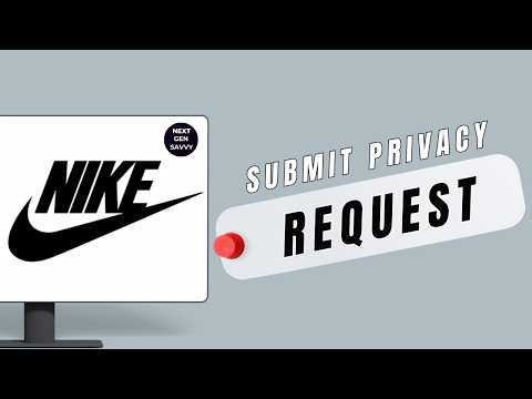 How to Submit a Data or Privacy Request to Nike Using the Official Webform