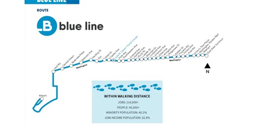 A bus lane elimination bill targets IndyGo Blue Line project