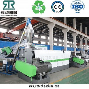 [Hot Item] Plastic Melting Degassing Extruder Recycling Machinery PP PC PA PVC HDPE Hard Flakes Recycling Pelletizer Granulator