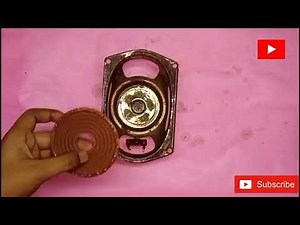 How to repair a tv speaker|| How to repair a tv speaker at home|| Old tv speaker repair