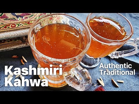 Authentic Kashmiri Kahwa Recipe | Traditional Kashmiri Kahwa Recipe | Kahwa Tea Recipe