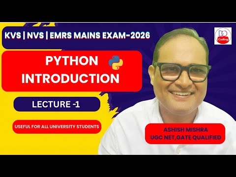 Python Programming Lecture 1 🔥 | Python Introduction for Beginners (Hindi)