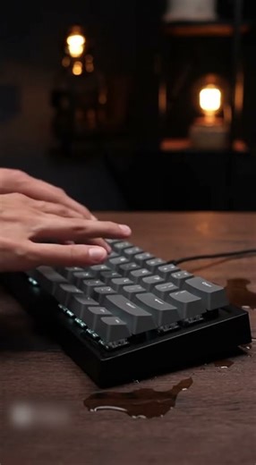 ⌨️ ASMR Typing on a Coca-Cola Drenched Keyboard | Aesthetic 4K, No Talking