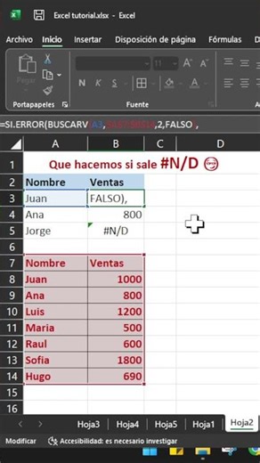 ¿Errores en Excel? Soluciónalo en 1 segundo