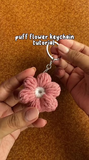 Crochet Keychain Tutorial for Beginners | Easy Flower Designs