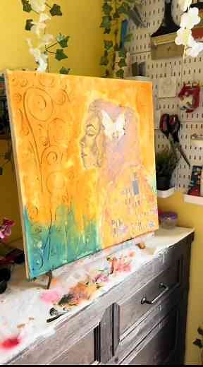 Welcome to My Happy Place: A Glimpse into My Art Studio