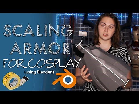 HOW TO: Scale Armor for Cosplay! | Blender