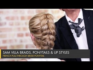How to Create a Pull Through Braid Without Braiding