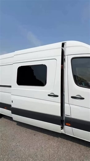 @camper.creations is revisiting one of their earliest layouts - and its timeless appeal is clear. The bed-sofa division maintains an airy, cozy atmosphere, ideal for daily van life. Relaxing by the sliding door with that view? The perfect spot to unwind and take it all in. Got a camper to rehome? Get it seen by van life enthusiasts - tap the link in bio to be featured today! Follow @buyorsellcampers for more innovative layouts and build inspiration. | Buy or Sell Campers | Facebook