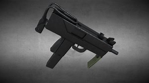 Ingram M10 - 3D model by Szymon Kaźmierczak (@ap0ll1n)