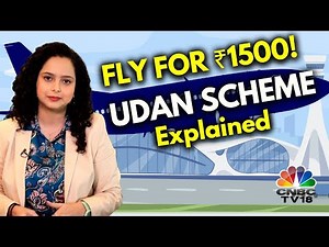 Cheaper Air Tickets On Regional Routes Under The UDAN Scheme | N18V | CNBC TV18