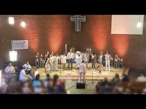 Gospelkonzert mit Beside You - Gospel, Apostelkirche Harburg, 11. April 2026.