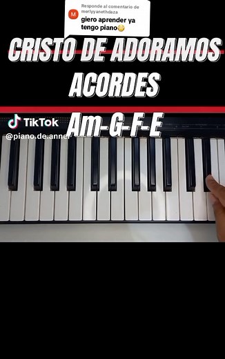 Aprende a tocar 'Cristo Te Adoramos' en Piano
