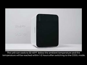 Mini Fridge (Model F3410) | First Use & Basic Operation Guide