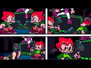 Pico Meets Pico ALL ENDINGS || FNF New Update (Friday Night Funkin')