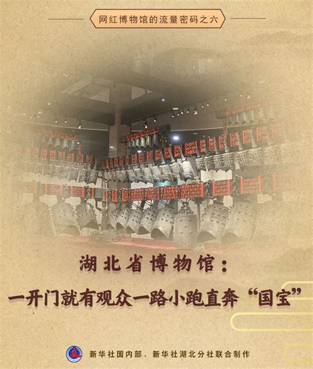 网红博物馆的流量密码｜湖北省博物馆：一开门就有观众一路小跑直奔“国宝”-新华网