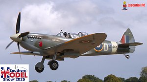 8K views · 197 reactions | ROARING MERLIN ENGINE ! Supermarine Spitfire takes off from Headcorn Aerodrome, Kent, England | Essential RC | Facebook