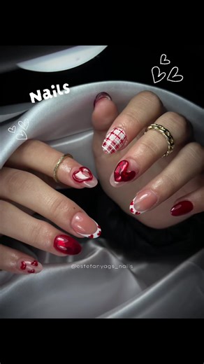 Valentine's Day Nail Design Inspiration❤️