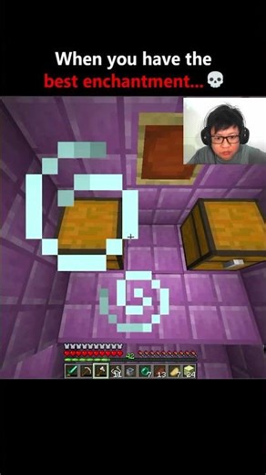 When you have the best enchantment... 💀