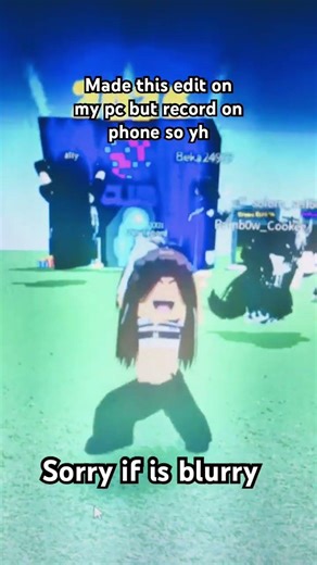 Made this edit on pc but rec on phone #dance #fypp