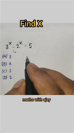 nice exponential math #mathstricks #maths #mathtricks
