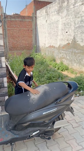 Arhan ne unzila ki scooty kharab kardi 😱🙏#shorts