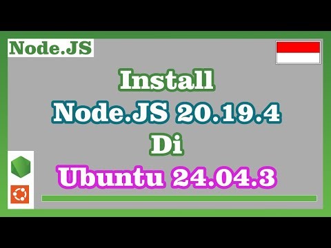 Install Node.JS 20.19.4 on Ubuntu 24.04.3