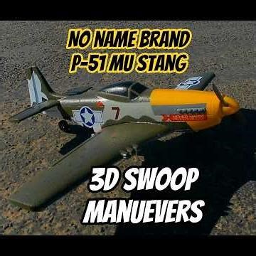 #Mini P-51 Mustang action. #smallscale doesn't mean boring #justplay #p51mustang #rcflying #ytshorts