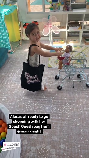 @Maia Knight @Maia Knight we love our Goosh Goosh bag ❤️