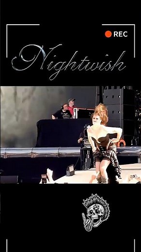 Nightwish Live Hits HARD! ⚡#Nightwish #SymphonicMetal #MetalLive #EpicPerformance #HeavyMetal #Metal